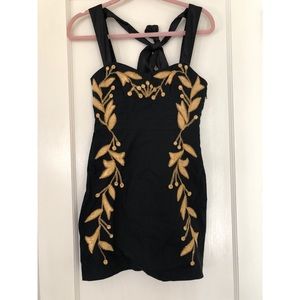 NWOT! Free People Embroidered Minidress